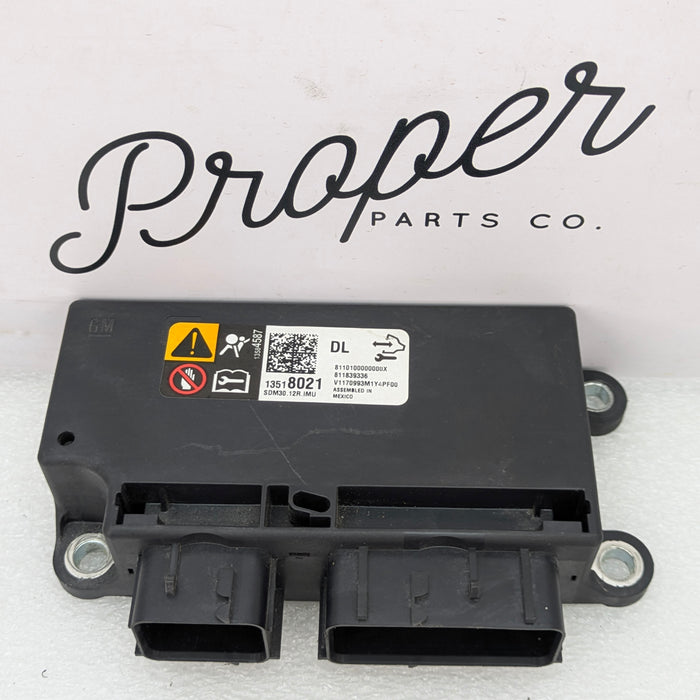 Chevrolet C7 Corvette Stingray SRS Restraint Computer Control Module 13518021 *NOTE*