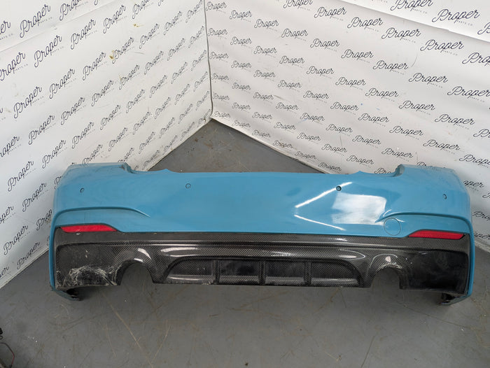 BMW F22 F23 228xi 228i 230xi 230i M Sport Rear Bumper W/PDC Sensors 51128055965 *WRAPPED*