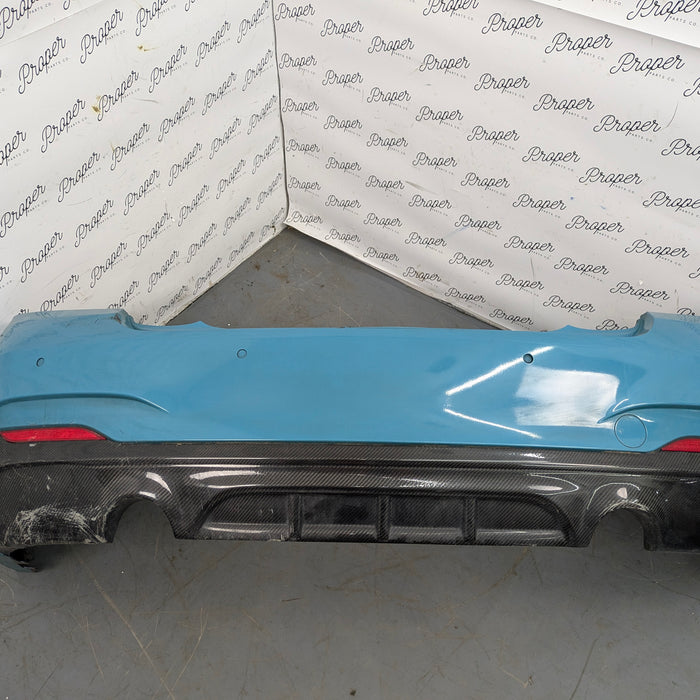BMW F22 F23 228xi 228i 230xi 230i M Sport Rear Bumper W/PDC Sensors 51128055965 *WRAPPED*