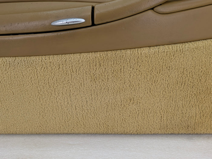 Porsche 996.2 911 Carrera 4 Cabriolet Convertible Left/Driver Side Front Interior Door Panel Savanna Beige Leather 99655532100/99655583300