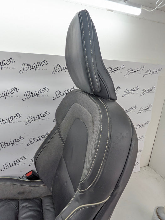 2021 Volvo V60 T6 R-Design Front Left/Driver Side Black Leather Heated Seat *DAMAGED*