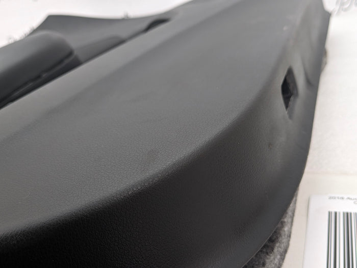 2016-2018 Audi 8U Q3 Left Front Driver Interior Door Panel Black 8U1867105 *Damage*