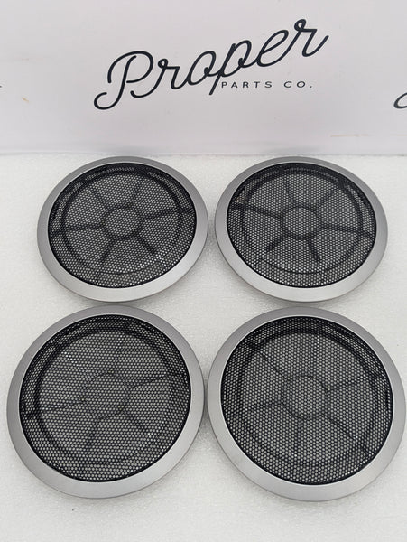 Bmw E90/E91 Individual Audio Silver/Chrome Speaker Grille/Cover Set Of 4 7117819