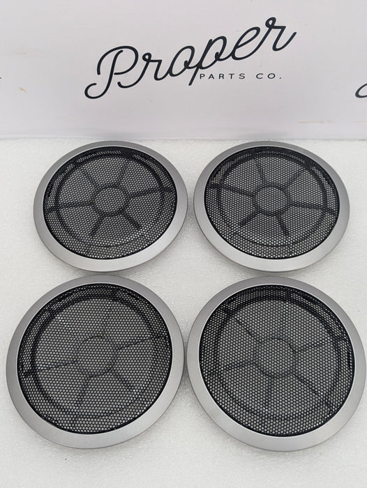 Bmw E90/E91 Individual Audio Silver/Chrome Speaker Grille/Cover Set Of 4 7117819
