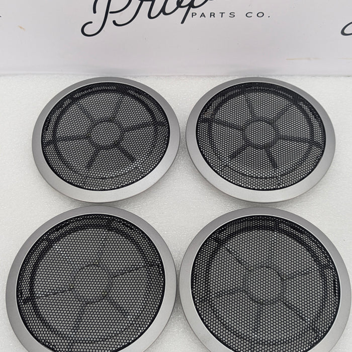 Bmw E90/E91 Individual Audio Silver/Chrome Speaker Grille/Cover Set Of 4 7117819