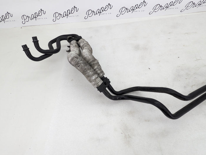 BMW E92 E92 E90 M3 Manual Transmission Oil Cooler Lines 17222283581
