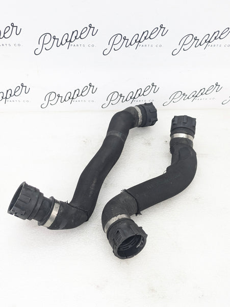 BMW E60 E61 M5 E63 E64 M6 S85 Radiator Coolant Hoses Pair 7836569/7834054
