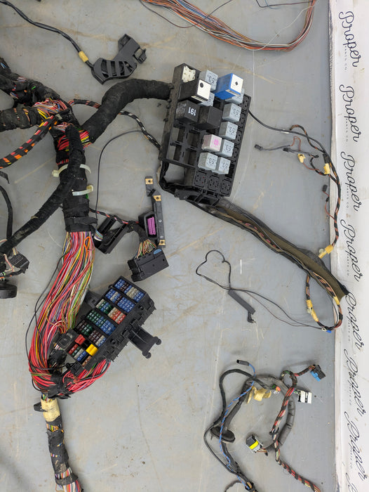 Porsche 996.2 911 Carrera 4 Cabriolet Convertible Automatic Tiptronic Main Chassis Body Cabin Wiring Harness