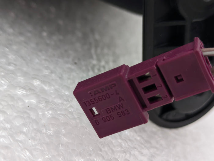 BMW E46 M3 3 Series M Sport/ZHP Coupe/Sedan/Wagon Left Side Black Cloth Sunvisor 51162699047