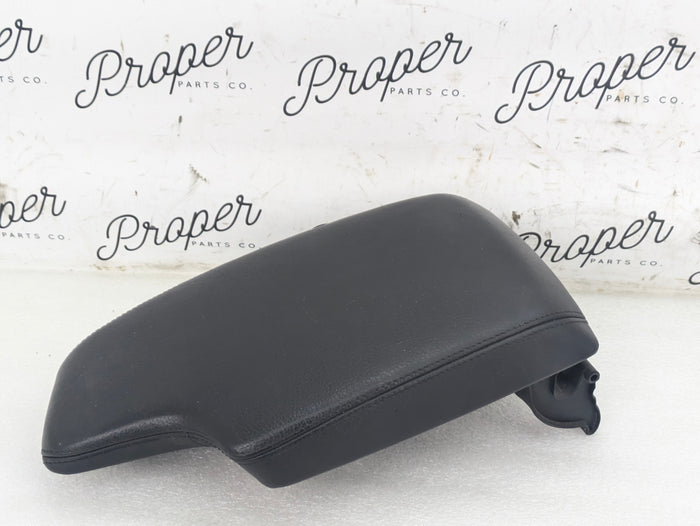 BMW F32 F30 F31 F33 F34 F36 3 & 4 Series Black Leather Center Console Arm Rest
