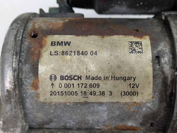 BMW F30 F32 F33 F34 F36 340xi 440xi B58 Engine Starter Motor 8621840