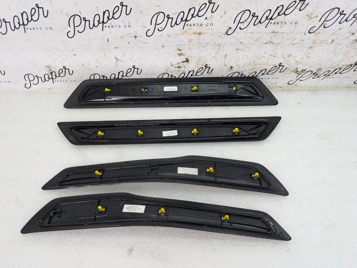 BMW F30 F31 335xi 340xi 328xi 330xi 320i M Sport Front/Rear Left/Right Door Sill Trim Set 8051037/8054233/8054234 *DAMAGED*