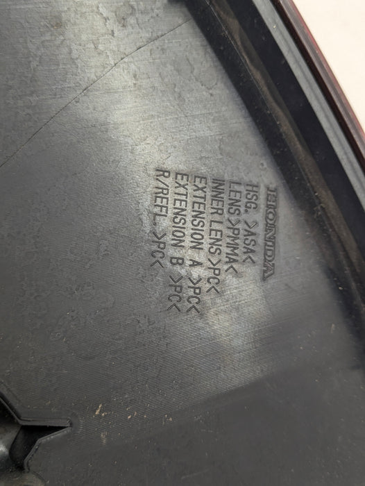 2014-2015 Honda FG4 Civic Si Coupe Left Driver Tail Light 33550TS8A51 *Damaged*