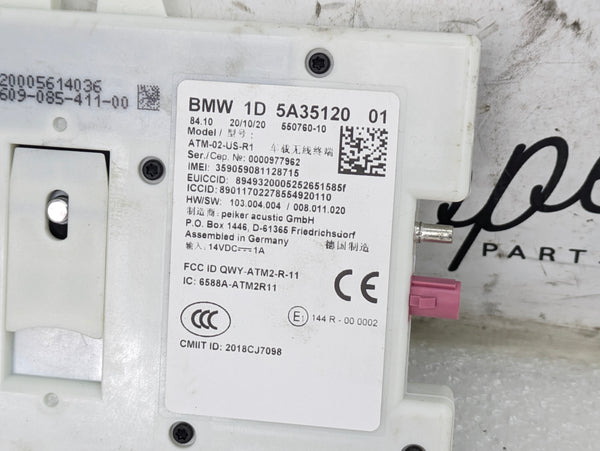 BMW G22 430ix 4G Telematics Control Unit Module 5A35120