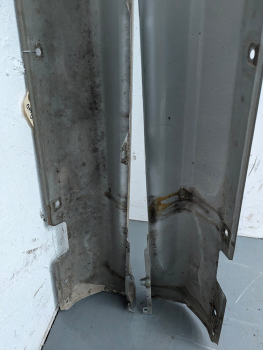 BMW Z3 M Roadster Coupe Wide Side Skirt Titanium Silver Set Left Right 41218401405