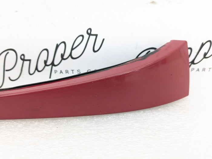 BMW E46 330i 325i 320i Sedan/Wagon Headlight Lower Trim Molding Imola Red Set Left & Right 7030552/7030551 *Damaged*