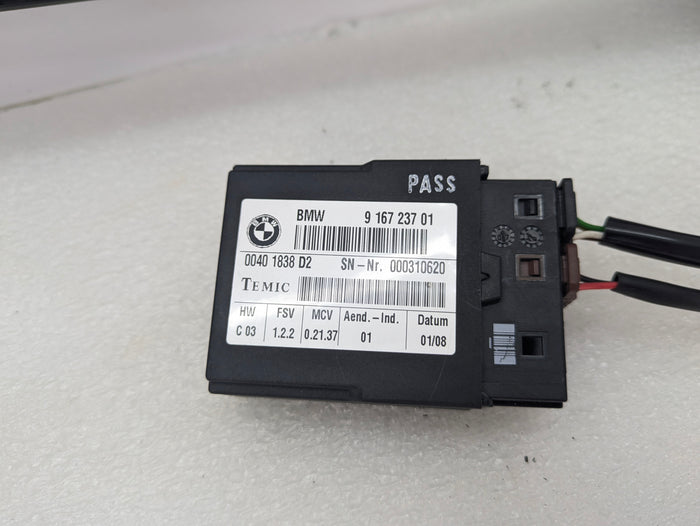 BMW E92 M3 Left/Driver Side Front Seatbelt Handover & Control Module 9165379/9167237