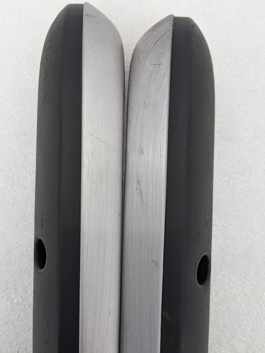 BMW E46 M3 330ci Coupe/Convertible Rear Panel Armrest Set Brushed Aluminum Trim 8241211/8241212