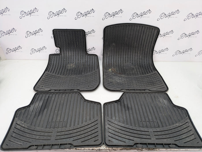 BMW E46 Coupe 330CI 325CI M3 Oem Macneil Rubber All Weather Floor Mat Set
