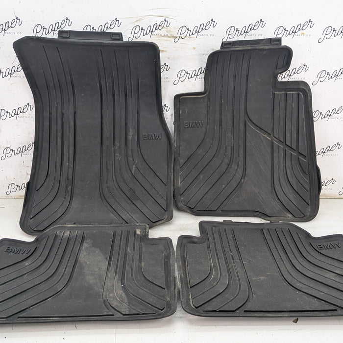 BMW F36 Grand Coupe 435xi 440xi 428xi Oem Rubber Floor Mat Set Front & Rear 2348155/2348155/2219802