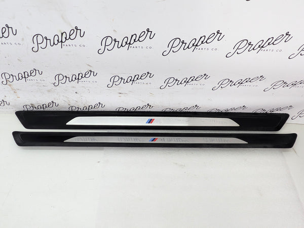 BMW F22 228xi 230xi M Sport Left/Right Door Sill Set 8055499 *DAMAGED*