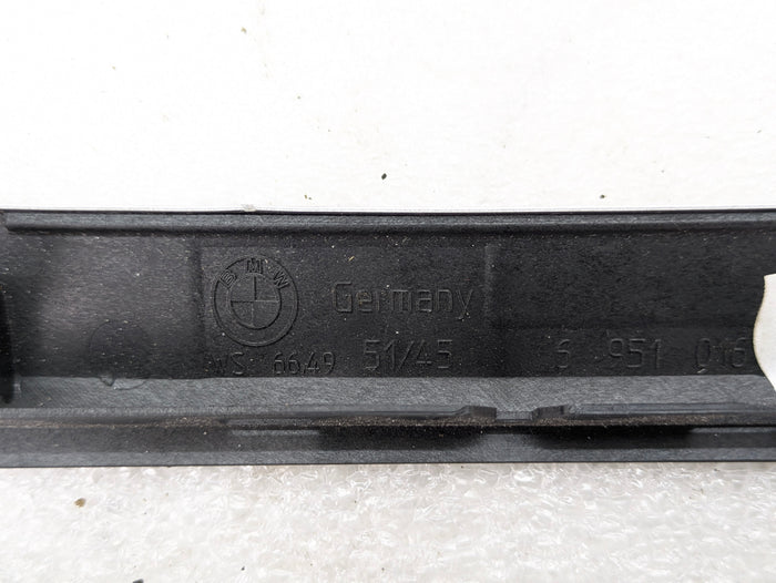 BMW E60 E61 M5 550i 535xi 530xi 525xi Aluminum Shadow Interior Console Door Vent Trim Set