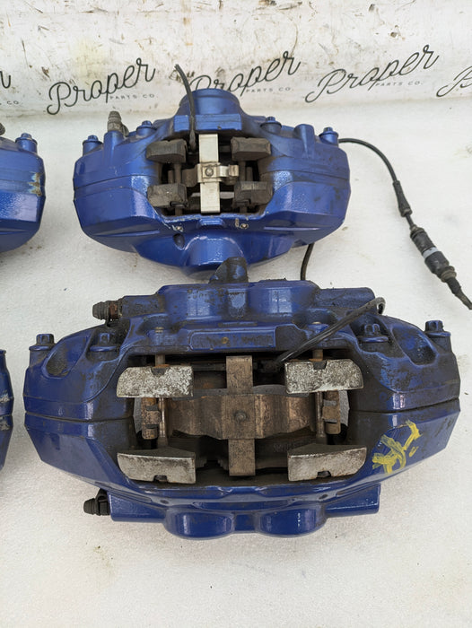BMW F30 F31 F32 F33 F36 340 440 435 335 M sport Blue Brembo Brake Caliper Set Front & Rear