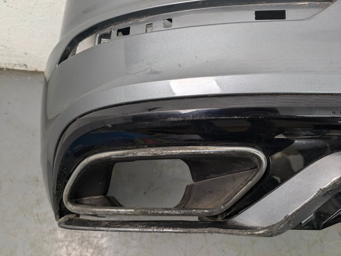 2021 Volvo V60 T6 R-Design Rear Bumper Assembly Osmium Gray Metallic (714) *DAMAGED*