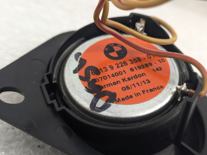 BMW F32 F30 3 & 4 Series/F82 M4 Left/Right Parcel Shelf Harman Kardon Tweeter 9226358