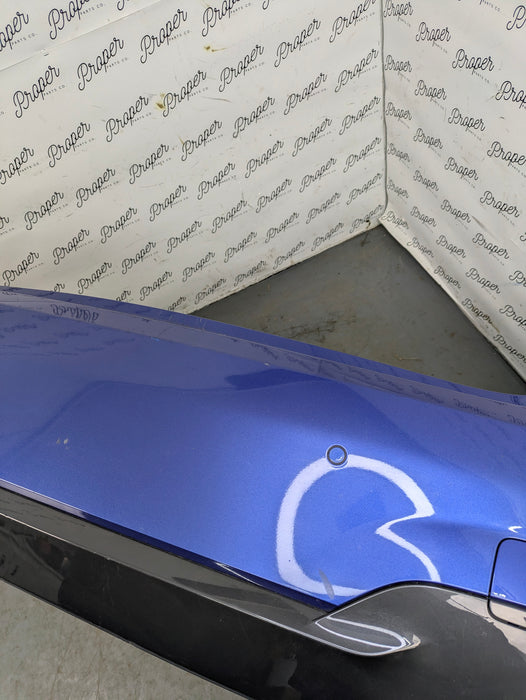 BMW G20 330ix 330i 330ex 330e M Sport Rear Bumper W/PDC Sensors Portimao Blue Metallic (C31) 51128099904