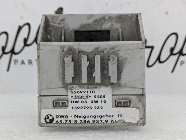 BMW E46 M3 330ci 328ci 325ci 323ci 320i Anti Theft Inclination Angle Tilt Sensor Indicator Module 8386932