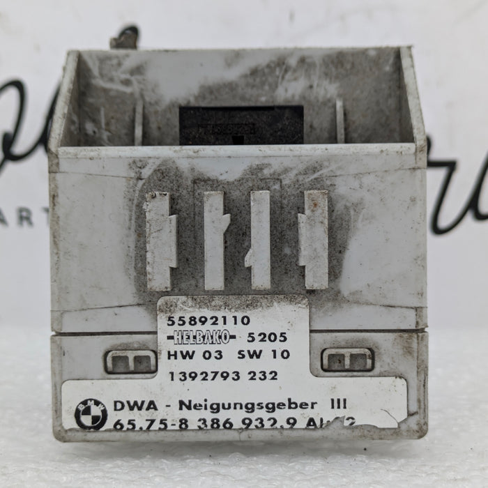 BMW E46 M3 330ci 328ci 325ci 323ci 320i Anti Theft Inclination Angle Tilt Sensor Indicator Module 8386932