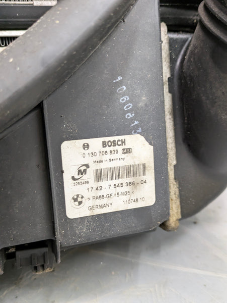 BMW E90 E92 E93 335i 335xi N54 N55 Manual Radiator/Radiator Fan/Intercooler 17117558480