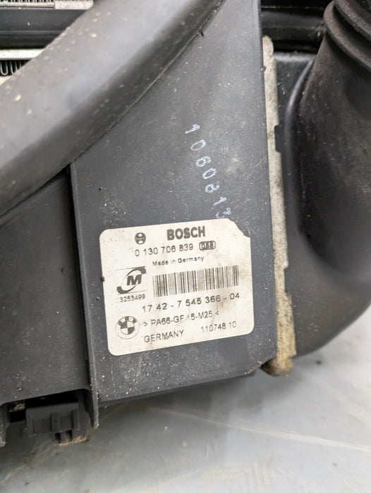 BMW E90 E92 E93 335i 335xi N54 N55 Manual Radiator/Radiator Fan/Intercooler 17117558480