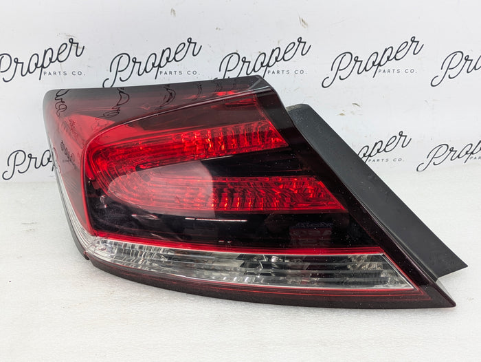 2014-2015 Honda FG4 Civic Si Coupe Left Driver Tail Light 33550TS8A51 *Damaged*