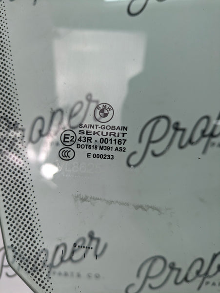 BMW E93 335is 335i 328i M3 Convertible Right/Passenger Side Front Window Glass 51337145922