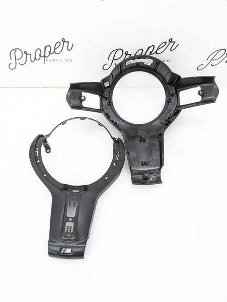 BMW F30 F31 F32 F33 F34 F36 335xi 3228xi 340xi 330xi 320xi M Sport Steering Wheel Trim 32307846032/3075842 *DAMAGED*