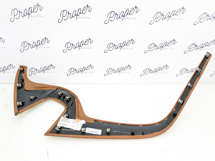 Chevrolet C7 Corvette Stingray Gauge Cluster Upper Dashboard Trim Kalahari Brown 23206004 *NOTE*
