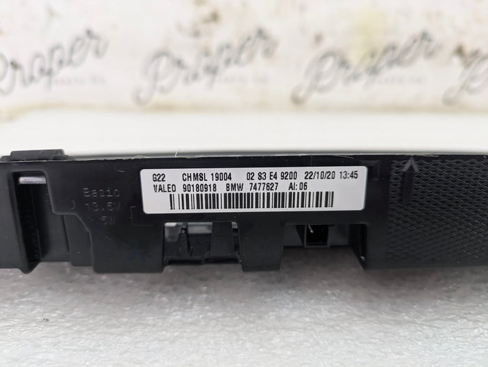 BMW G22 430ix M440ix G82 M4 Black Third Brake Light Assembly 7477627