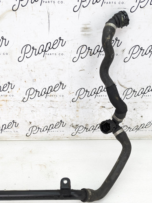 BMW E92 E90 335xi N55 AWD Manual Transmission Heater Return To Thermostat Lower Coolant Hose Pipe 7544883/17127599459