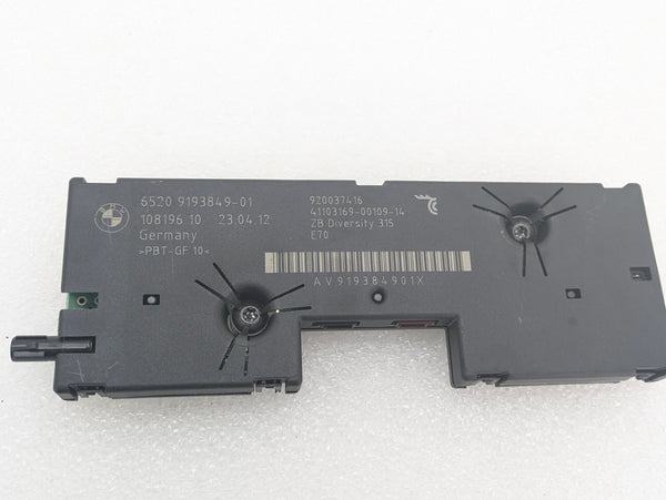 BMW E70 X5 M Antenna Amplifier Diversity Module 9193849