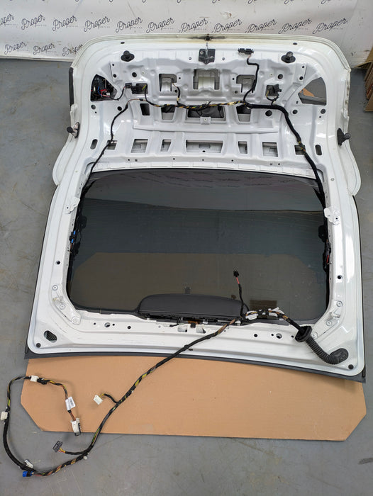 BMW F36 435xi 440xi 428xi 430xi Rear Hatch Trunk Lid Tail Gate Alpine White 3 (300) *DAMAGED*