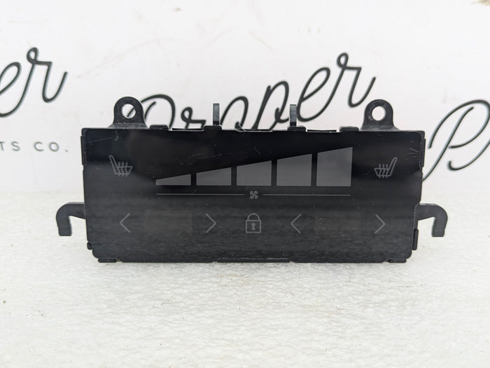 2021 Volvo V60 T6 R-Design Rear Heated Seat HVAC Control Panel 31674023