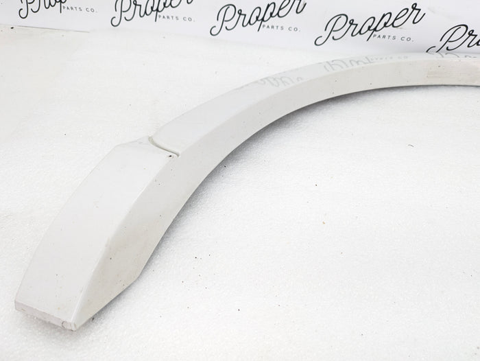 2015-2018 Audi 8U Q3 Rear Left Wheel Moulding Cortina White 8U0853817C