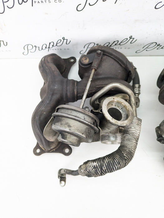 BMW E90 E92 E93 335i 335xi N54 Engine Turbocharger Set 7563685/7563686 *CORES*