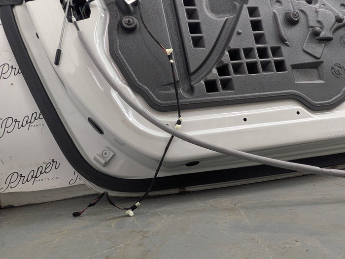 BMW E92 E93 335xi 328xi M3 Driver Side Door Mineral White 3 (A96)