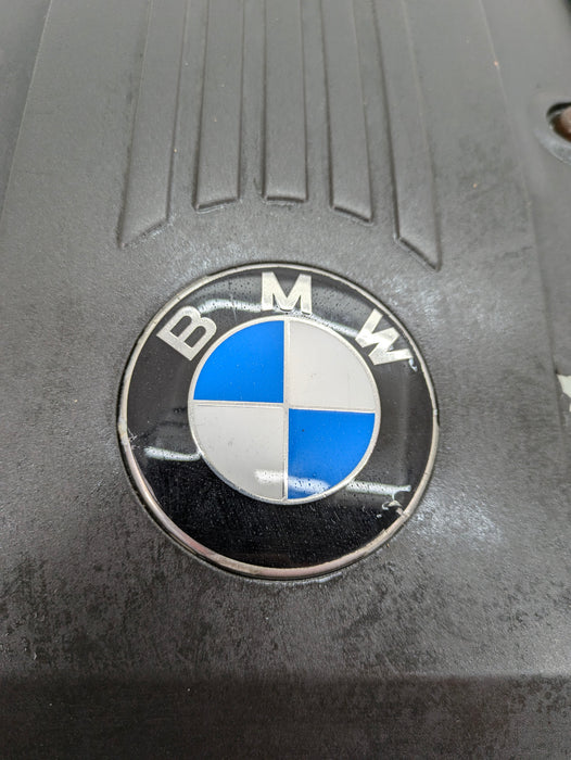 BMW E90 E92 E60 E61 530xi 525xi N52 Engine Ignition Cover Black 7531324 *Painted*