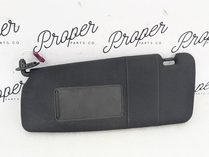 BMW E46 M3 3 Series M Sport/ZHP Coupe/Sedan/Wagon Left Side Black Cloth Sunvisor 51162699047