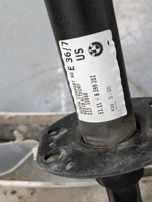 BMW Z3M Roadster/Z3M Coupe Front Bumper Titan Silver (354) 51110307542 *DAMAGED*