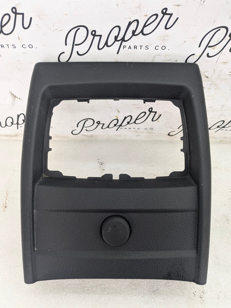 BMW F32 4 Series Rear Center Console Vent Trim Black 9218909